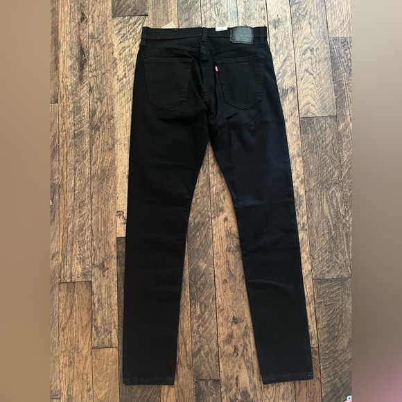 Levis Slim Taper 512 men’s black pants 34x36 - Picture 2 of 5